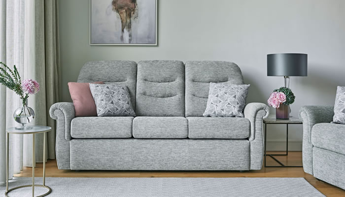 G Plan Holmes Fabric Small 3 Seater Sofa