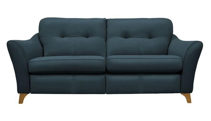 G Plan Hatton Leather 3 Seater Sofa