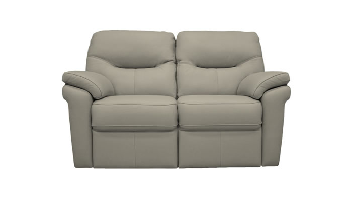 G Plan Seattle Leather 2 Seater Sofa