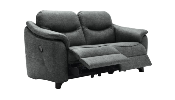 G Plan Jackson Fabric 3 Seater Sofa Manual Double Recliner