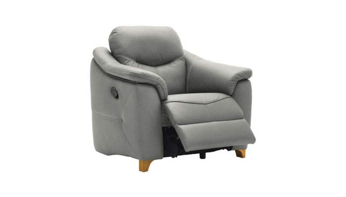 G Plan Jackson Leather Chair Power Recliner