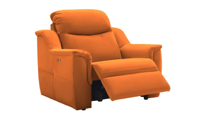G Plan Firth Fabric Large Armchair Power Recliner