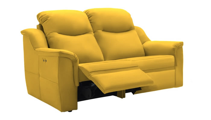 G Plan Firth Fabric 2 Seater Sofa Power Single Recliner