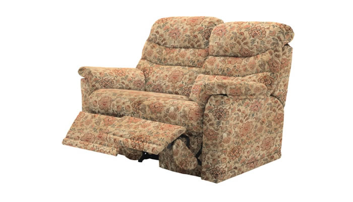 G Plan Malvern Fabric 2 Seater Sofa Power Double Recliner