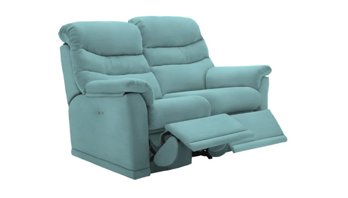 G Plan Malvern Fabric 2 Seater Sofa Power Double Recliner