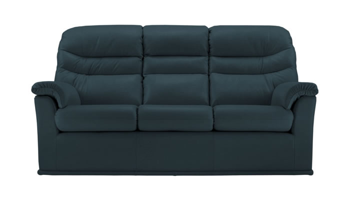 G Plan Malvern Leather 3 Seater Sofa 3 Cushion