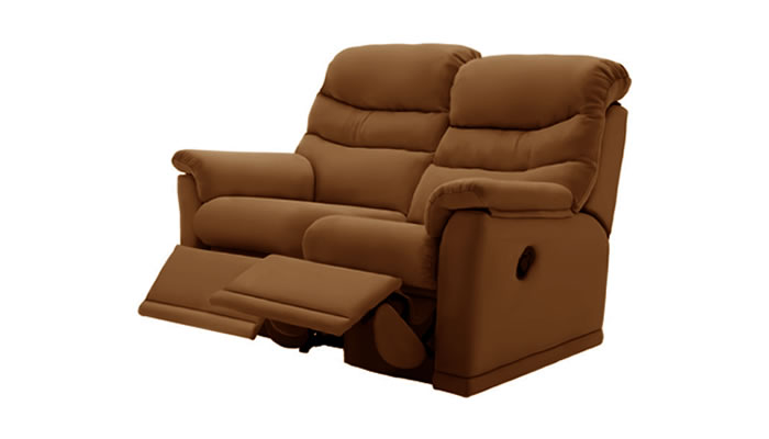 G Plan Malvern Leather 2 Seater Manual Double Recliner