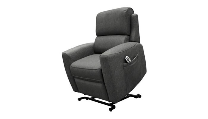 G Plan Hamilton Fabric Chair Dual Elevate Riser Recliner with USB