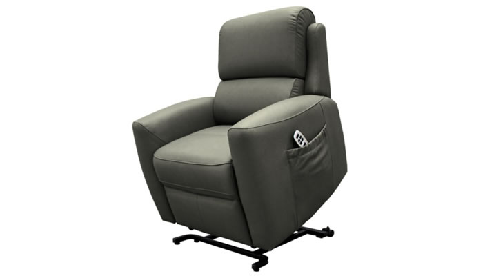 G Plan Hamilton Leather Chair Dual Elevate Riser Recliner