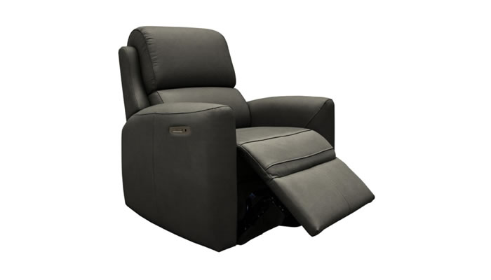 G Plan Hamilton Leather Chair Power Recliner with USB
