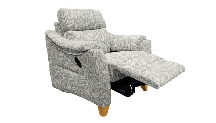 G Plan Hurst Fabric Chair Manual Recliner