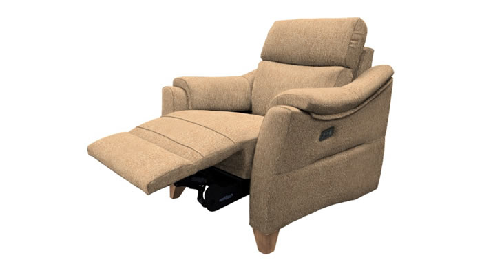 G Plan Hurst Fabric Chair Power Recliner with USB