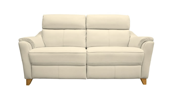 G Plan Hurst Leather Large Sofa