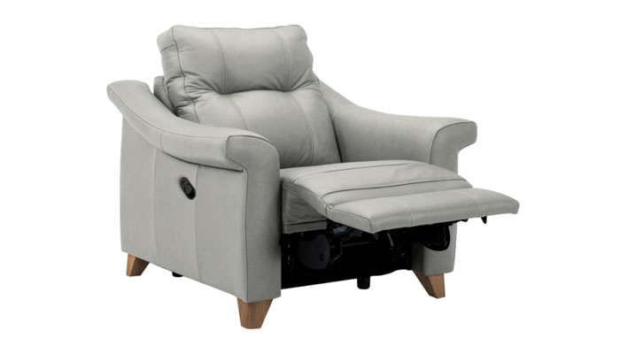 G Plan Riley Leather Armchair Manual Recliner