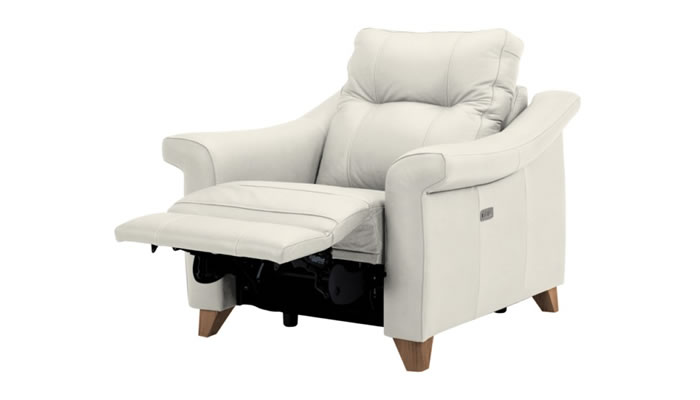 G Plan Riley Leather Snuggler Manual Recliner