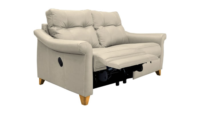 G Plan Riley Leather Large Power Double Recliner