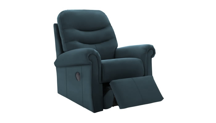 G Plan Holmes Leather Chair Power Recliner