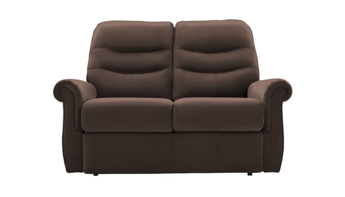 G Plan Holmes Leather 2 Seater Sofa