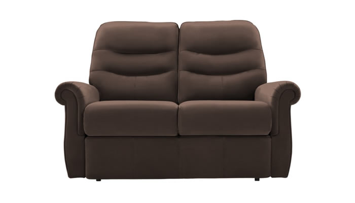 G Plan Holmes Leather 2 Seater Sofa Power Single Recliner