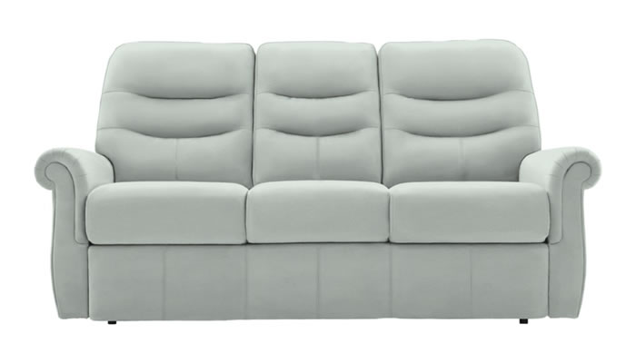 G Plan Holmes Leather Small 3 Seater Sofa
