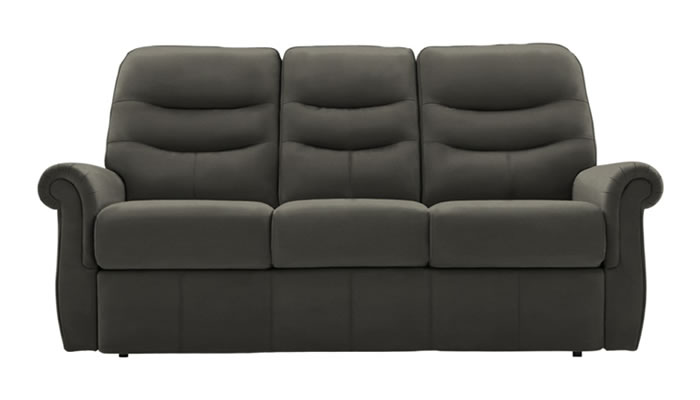 G Plan Holmes Leather Small 3 Seater Sofa