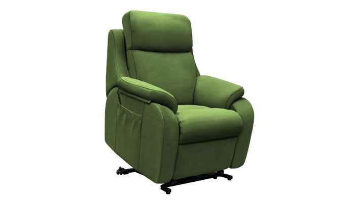 G Plan Kingsbury Fabric Chair Dual Elevate Riser Recliner
