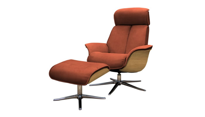 G Plan Lund Fabric Chair & Stool