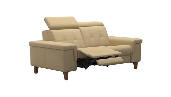 Stressless Anna A2 Fabric 2 Seater Sofa Power Recliner