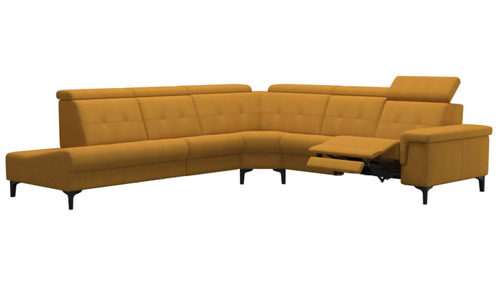 Stressless Anna A2 Fabric 5 Seater Corner Sofa Power Recliner End Back