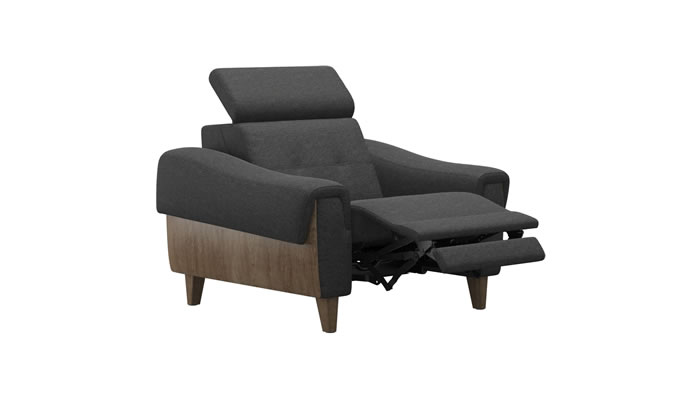 Stressless Anna A3 Fabric Chair Power Recliner