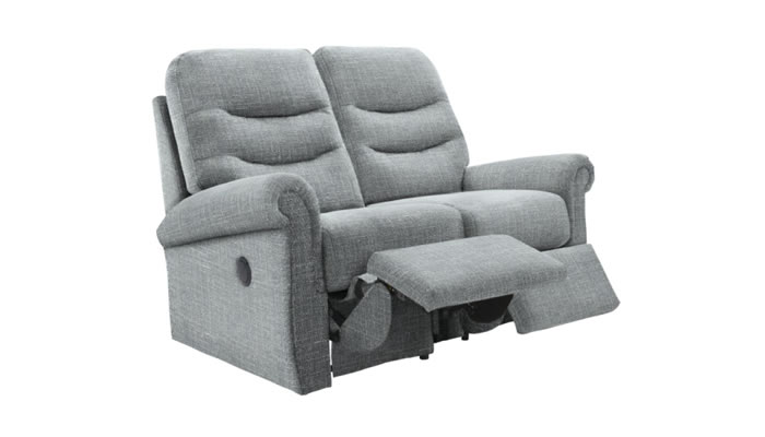 G Plan Holmes Fabric 2 Seater Manual Double Recliner
