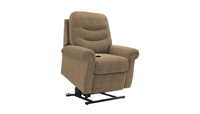 G Plan Holmes Fabric Chair Dual Elevate Riser Recliner
