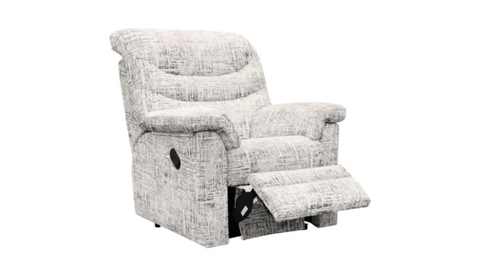 G Plan Ledbury Fabric Chair Manual Recliner