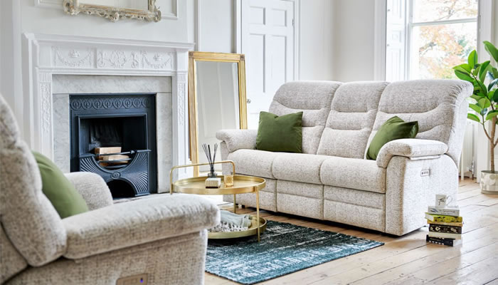 G Plan Ledbury Fabric 3 Seater Sofa