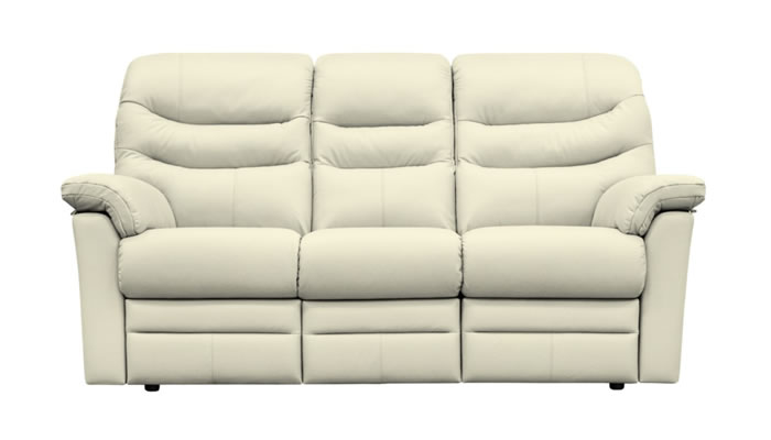 G Plan Ledbury Leather 3 Seater Sofa