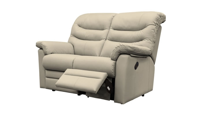 G Plan Ledbury Leather 2 Seater Manual Single Recliner