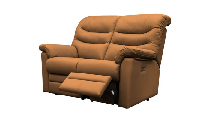 G Plan Ledbury Leather 2 Seater Power Single Recliner