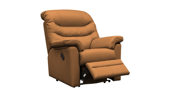 G Plan Ledbury Leather Chair Manual Recliner