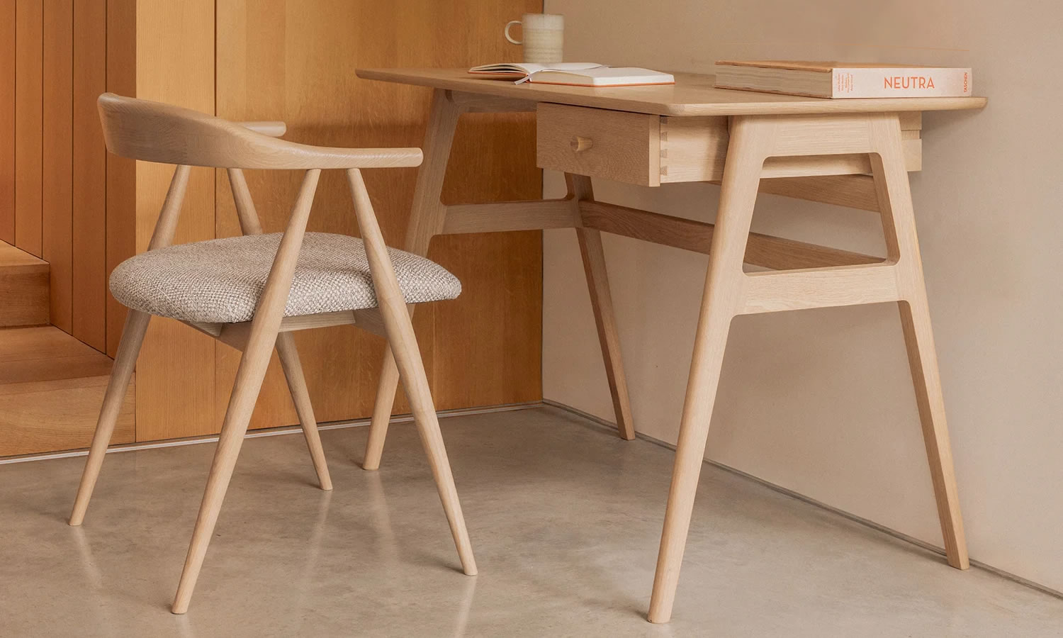 Ercol Lugo Chair in study lifestyle