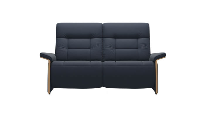Stressless Mary Wood 2 Seater Leather Sofa